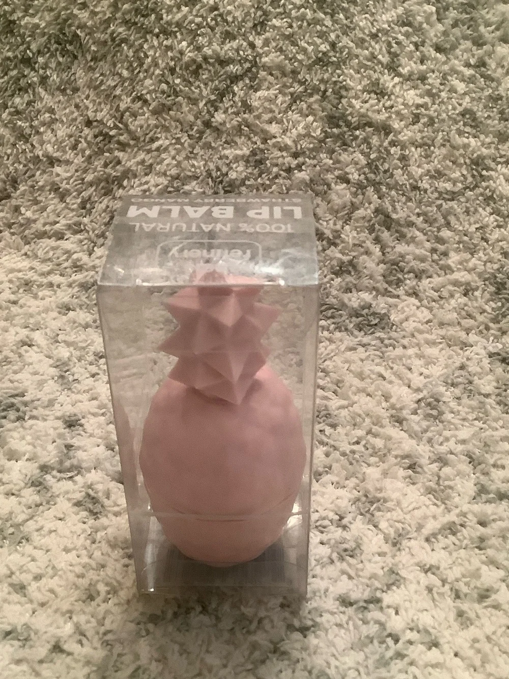 Rebels Refinery Pink Pineapple Lip Balm Flavored Strawberry Mango NWT %100 natur